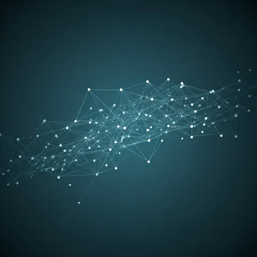 Business connections abstract